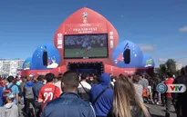 Phóng viên Thể Thao VTV tác nghiệp tại Nga: Không khí xem World Cup tại Kaliningrad