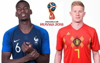 Lịch thi đấu và tường thuật trực tiếp bán kết World Cup 2018 hôm nay: ĐT Pháp - ĐT Bỉ