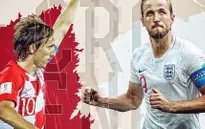 Croatia – Anh: Thầy trò HLV Southgate tự tin trước trận bán kết World Cup 2018
