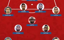 Đội hình tiêu biểu vòng bán kết FIFA World Cup™ 2018