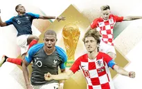 Chung kết FIFA World Cup™ 2018, Pháp - Croatia: Giấc mộng bá vương sau 20 năm (22h00 hôm nay, trực tiếp trên VTV2 và VTV6)