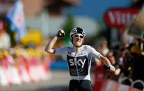 Tour de France: Geraint Thomas nhất chặng 11, áo vàng đổi chủ