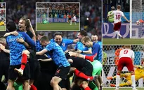 Chấm điểm Croatia 1-1 Đan Mạch (pen 3-2): "Vỡ tim" trên chấm phạt đền