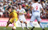 Nuti Café V.League 2018: Dễ dàng vượt qua HAGL, SLNA nối dài mạch thắng