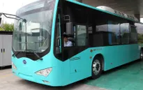 Xe bus ở Thâm Quyến (Trung Quốc) chuyển sang chạy bằng điện