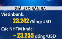 Tỷ giá trung tâm giữ nguyên không đổi