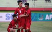 Giải VĐ U19 Đông Nam Á: U19 Việt Nam thắng áp đảo U19 Philippines