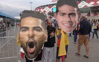 Phóng viên Thể Thao VTV tác nghiệp tại Nga: Sắc màu CĐV Colombia