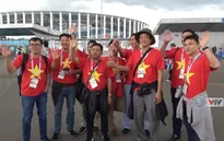 Phóng viên Thể Thao VTV tác nghiệp tại Nga: Niềm tin vào ĐT Nga