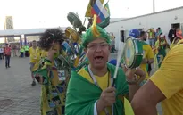 Phóng viên Thể Thao VTV tác nghiệp tại Nga: Dàn nhạc đặc biệt của CĐV Brazil