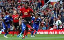 Pogba ghi bàn đầu tiên của Ngoại hạng Anh 2018/19 với quả penalty siêu dị