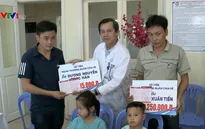 Trao hơn 3,8 tỷ đồng hỗ trợ 2 bệnh nhi trong vụ tai nạn giao thông ở Quảng Nam