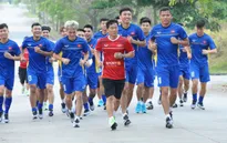 ASIAD 2018: Olympic Việt Nam chọn tập ở sân khu công nghiệp trước trận gặp Pakistan