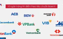 Mới có 2/10 ngân hàng chờ chấp thuận đạt chuẩn Basel II