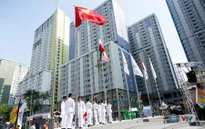 Quốc kỳ Việt Nam tung bay tại ASIAD 2018