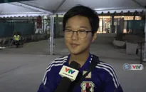 Phóng viên Thể Thao VTV tác nghiệp tại ASIAD 2018: CĐV Nhật Bản chia sẻ về trận đấu gặp Olympic Việt Nam