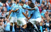 Thắng Huddersfield với tỷ số như set tennis, Man City trở lại vị trí số 1 Ngoại hạng Anh