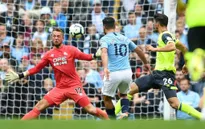VIDEO Man City 6-1 Huddersfield: Hattrick đầu tiên mùa giải của Aguero
