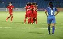 ASIAD 2018: Thắng kịch tính Thái Lan, ĐT nữ Việt Nam vào tứ kết