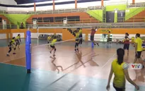 Phóng viên Thể Thao VTV tác nghiệp tại ASIAD 2018: ĐT bóng chuyên nữ Việt Nam trước trận gặp Đài Bắc Trung Hoa