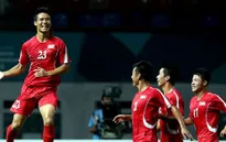 Xác định 4 cặp đấu tứ kết bóng đá nam ASIAD 2018