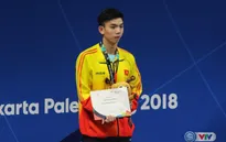Phóng viên Thể Thao VTV tác nghiệp tại ASIAD 2018: Trò chuyện cùng kình ngư Nguyễn Huy Hoàng