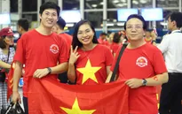 Trực tiếp từ Indonesia: Rực màu cờ đỏ trước trận đấu lịch sử Olympic Việt Nam - Olympic UAE