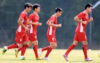 ẢNH: Olympic Việt Nam luyện tập, sẵn sàng tranh HCĐ ASIAD cùng Olympic UAE