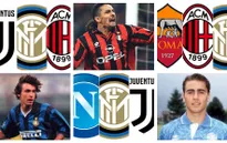 Chỉ có ở Italy: Loạt ngôi sao từng khoác áo 3 đội bóng hàng đầu Serie A