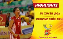Bảng B VTV Cup Ống nhựa Hoa Sen 2018: Tổng hợp diễn biến Tứ Xuyên (Trung Quốc) 0-3 CHDCND Triều Tiên