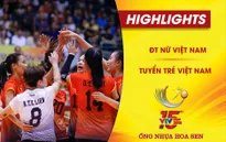 VIDEO: Tổng hợp diễn biến ĐT nữ Việt Nam 3-0 Tuyển trẻ Việt Nam (Vòng đấu chéo VTV Cup Ống nhựa Hoa Sen 2018)