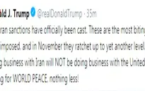 Tổng thống Trump: Các công ty làm ăn với Iran sẽ không được làm ăn với Mỹ