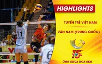 VIDEO: Tổng hợp trận đấu Tuyển trẻ Việt Nam 1-3 Vân Nam (Trung Quốc) (Phân hạng 5-8 VTV Cup Ống nhựa Hoa Sen 2018)