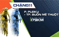 Lộ trình chặng 11 giải xe đạp quốc tế VTV Cup Tôn Hoa Sen 2018