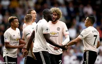 Dính thẻ đỏ, Man Utd vẫn tìm lại niềm vui chiến thắng nhờ Lukaku