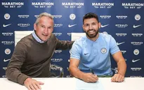 CHÍNH THỨC: Aguero nguyện chung tình với Man City 10 năm tròn
