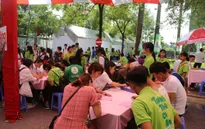 Ngày hội hiến máu Trung thu cho em: Điểm hẹn của những trái tim nhân ái