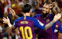Chơi dở trước Girona, Messi vẫn lập kỷ lục tại La Liga