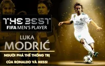 [INFOGRAPHIC] Luka Modric - người phá thế thống trị của Ronaldo và Messi