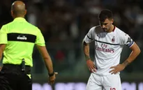 Đội trưởng mắc sai lầm, AC Milan hoà như thua trên sân Empoli