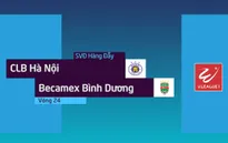 VIDEO Tổng hợp trận CLB Hà Nội 2 - 0 Becamex Bình Dương (Vòng 24 Nuti Café V.League 2018)