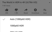 YouTube bật hỗ trợ xem video HDR cho iPhone XS, XS Max