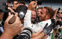 Đua xe F1: Lewis Hamilton về nhất chặng Grand Prix Italia