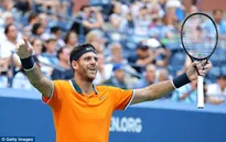 Juan Martin Del Potro giành quyền vào bán kết Mỹ mở rộng 2018
