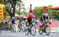 Giải xe đạp quốc tế VTV Cup Tôn Hoa Sen 2018: Lê Văn Duẩn về nhất chặng 6