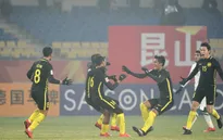 Tứ kết U23 châu Á, U23 Hàn Quốc - U23 Malaysia: 15h00 ngày 20/1 trên VTV6