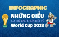 Infographic: Những điều có thể bạn chưa biết về World Cup 2018