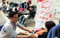 Ngày hội hiến máu "Lửa hồng yêu thương"
