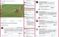 Mạng xã hội: CĐV khắp châu Á hết lời chúc mừng U23 Việt Nam
