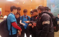 U23 Việt Nam đến Thường Thục, sẵn sàng cho trận gặp U23 Syria